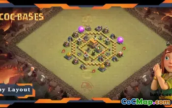 Top TH5 War Base with Anti Everything Layout #57619