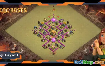 I migliori layout della base antiaerea TH6 per CWL Wars - Clash of Clans #17907