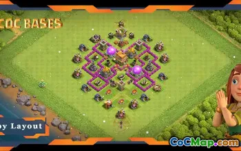 Top TH6 Hybrid Base 2023: Anti 3 Stars & Farming Layout #20566