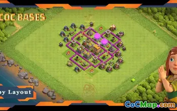 Top TH6 Max Level Farming Base Layout #57641