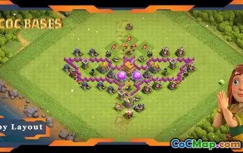 Top TH6 Max Level Troll Base Layout #57649