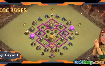 Top TH6 War Base: Anti 2 & 3 Stars, Anti Air Layouts #19970
