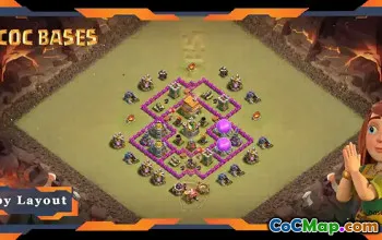 Top TH6 War Base: Anti 3 Stars Hybrid Layout Guide #19619