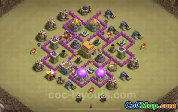 Top TH6 War Base: Anti 3 Stars & Hybrid Strategies #18457
