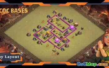 Top TH6 War Base: Anti-Everything Layout & Strategy #19596