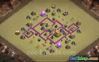 Top TH6 War Base: Anti-Everything Layouts & Links #23688