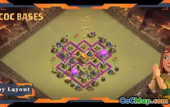 Top TH6 War Base Layouts: Anti-Everything & Hybrid Design #19976