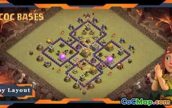 Top TH7 Base: Anti 2 Stars & War Layouts for Clash of Clans #19545