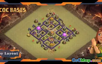 Top TH7 Base Layout: Anti 2 Stars & War CWL Strategy #19532