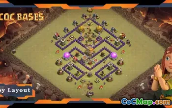 Top TH7 Base Layout: Anti Everything & Unbeatable Defense #19552