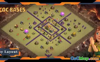 Top TH7 Base Layout: War, CWL & Defense Strategy #19539