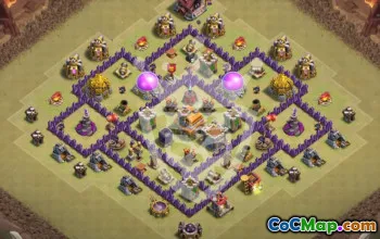 Top TH7 Base Layouts for Clash of Clans #53945