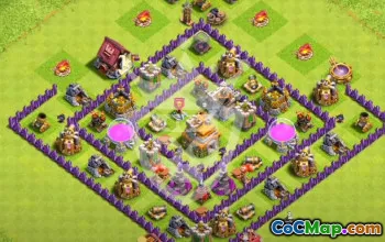 Top TH7 Base Layouts for Clash of Clans #54835