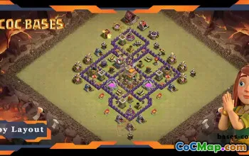 Top TH7 Base with Anti 2 Star Strategy #57709