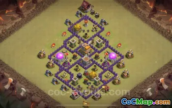 Top TH7 War Base 2024: Anti-Everything & Hybrid Designs #18490