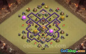 Pangkalan Perang TH7 Teratas 2024: Level Maks & Tautan Anti-Semuanya #18620