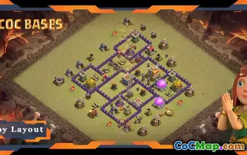 Top TH7 War Base: Anti-Air Layout & CWL Tips - Clash of Clans #20013