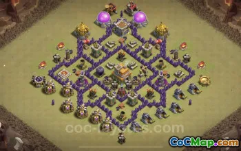 Salinan Pangkalan Perang TH7 Teratas - Pertahanan Anti Udara & Naga #18680