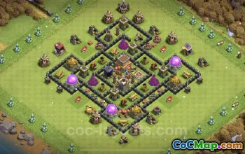 Top TH8 Base Copy 2023: Anti-Air & Max Levels Guide #19072