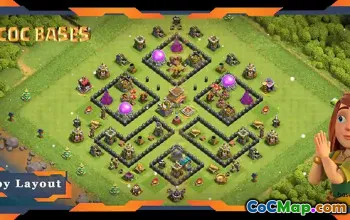 Top TH8 Base Layouts - Anti 3 Stars & Defense Links #20050