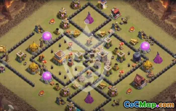 Top TH8 Base Layouts for Clash of Clans #53943