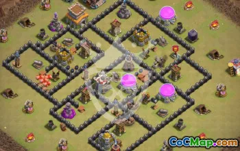 Top TH8 Clash of Clans Base Layouts with Link #56371