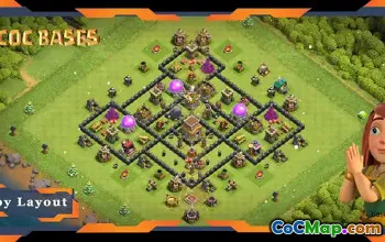 Top TH8 Defense Bases: Anti-2 Star, Anti-Air Layouts #20058