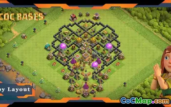 Top TH8 Farming Base: Anti Everything Layout Guide #19499