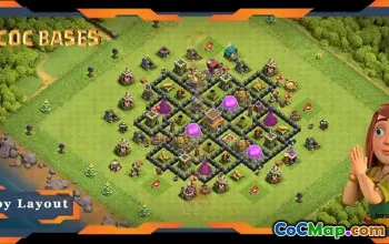 Tata Letak Pangkalan Pertanian TH8 Teratas - Panduan Clash of Clans #18012