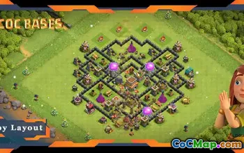 Top TH8 Farming Base Layouts - Clash of Clans with Links #20053