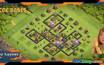 Top TH8 Farming Bases with Max Levels & Layout Links - COC #20076