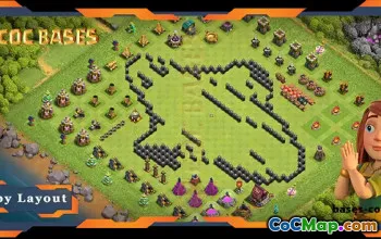 Top TH8 Troll Base with Funny Layout & Link #57417