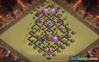Top TH8 War Base 2025: Max Defense & Anti-Everything Link #26424