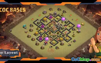 Top TH8 War Base Layout: Anti 2 Stars & CWL Strategies #19465