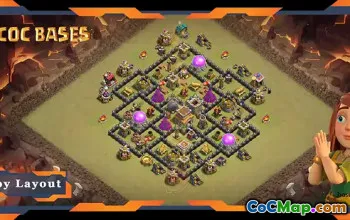 Top TH8 War Base Links: Anti 2 & 3 Stars Layouts - CoC #20073