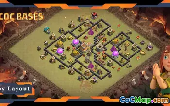 Top TH8 War Base: Max Levels, Hybrid Layout & Links #19476