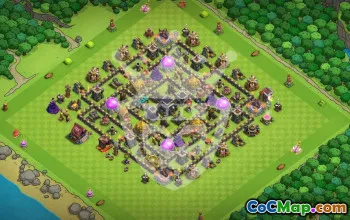 Top TH9 Base Layouts for Clash of Clans #52954