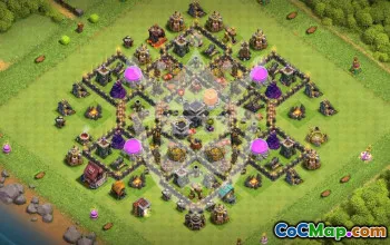 Top TH9 Base Layouts for Clash of Clans #53195