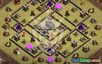 Top TH9 Base Layouts with Copy Link #53345