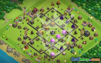 Top TH9 Base Layouts with Copy Link #55910