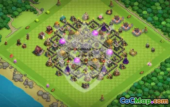 Top TH9 Base Layouts with Copy Links #52956