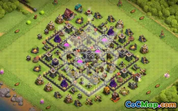 Top TH9 Base Layouts with Copy Links #54153