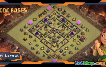 Top TH9 Base Layouts with Links #57436