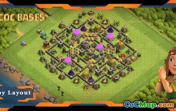Top TH9 Farming Base: Hybrid & Anti 2 Stars Layout Guide #19432