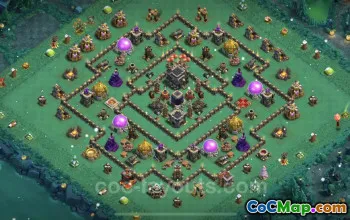 Top TH9 Farming Base with Link - Clash of Clans 2023 #19475