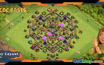 Top TH9 Hybrid Base Layouts with Links #57435