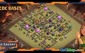 Top TH9 War Base Layouts: Hybrid, Anti-Everything & Links #20120