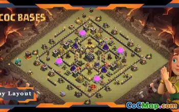 शीर्ष TH9 युद्ध अड्डे: अधिकतम स्तर, लिंक और एंटी-एवरीथिंग लेआउट #18028
