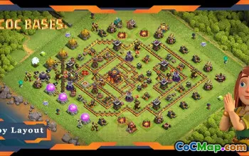 10 najlepszych projektów bazowych ratusza dla Clash of Clans #18060