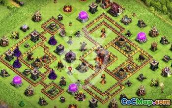 Top Town Hall 10 Base Layouts for Clash of Clans #52974